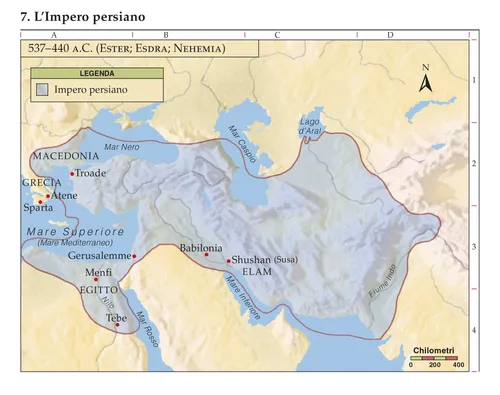 cartina della Bibbia 7