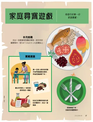 一盤有魚和水果的食物