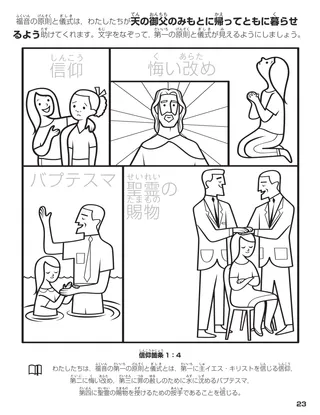 Fourth Article of Faith coloring page