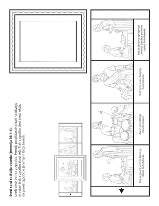 Stran z dejavnostjo: Sveti spisi so Božja beseda.