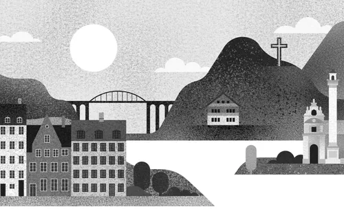 illustration of Vienna, Austria