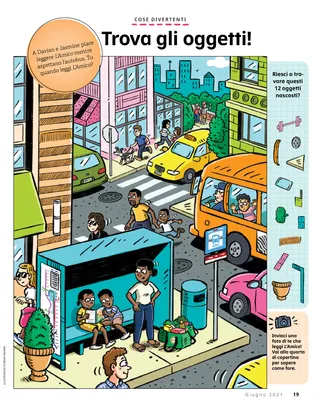 a boy and a girl waiting at a bus stop in a city