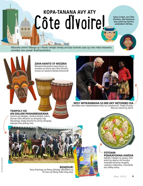 Page from the May/June 2022 Friend Magazine.