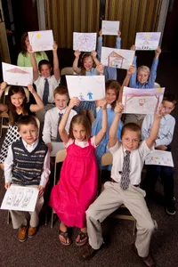 children participating