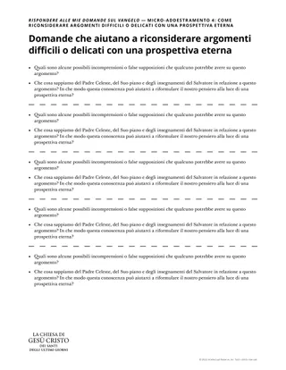 scheda per l’insegnante