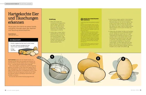 heilige Schriften und Eier