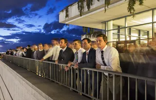 young adult men at the Conference Center