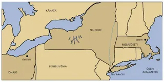 map, northeastern United States