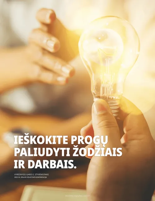 Styvensono plakato citata