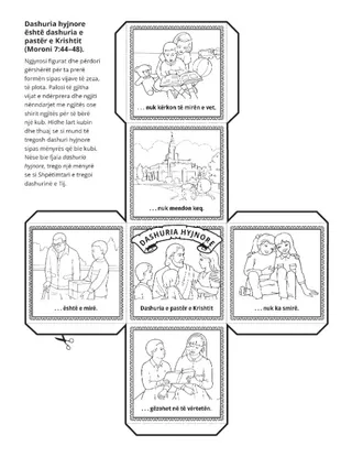 faqja e veprimtarisë: dashuria hyjnore është dashuria e pastër e Krishtit