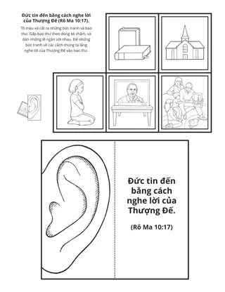 trang sinh hoạt: đức tin đến từ việc lắng nghe