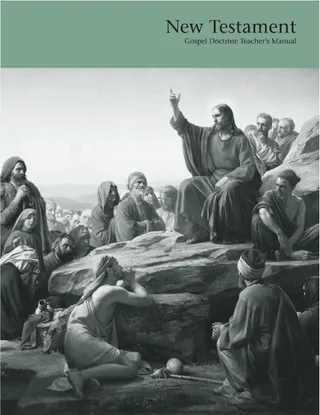 El Nuevo Testamento, Doctrina del Evangelio: Manual para el maestro