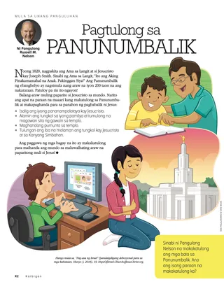 Helping with the Restoration