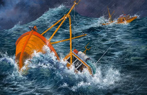 Both boats were lost.