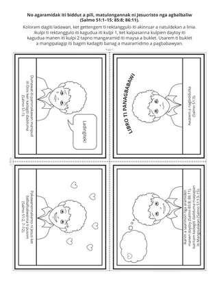 panid ti aktibidad: No agaramidak iti biddut a pili, matulongannak ni Jesucristo nga agbalbaliw