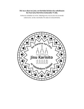 tabana ni itaviqaravi: Au lotu va-Karisito