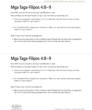 handout, armor of God