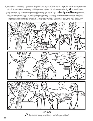 Job coloring page