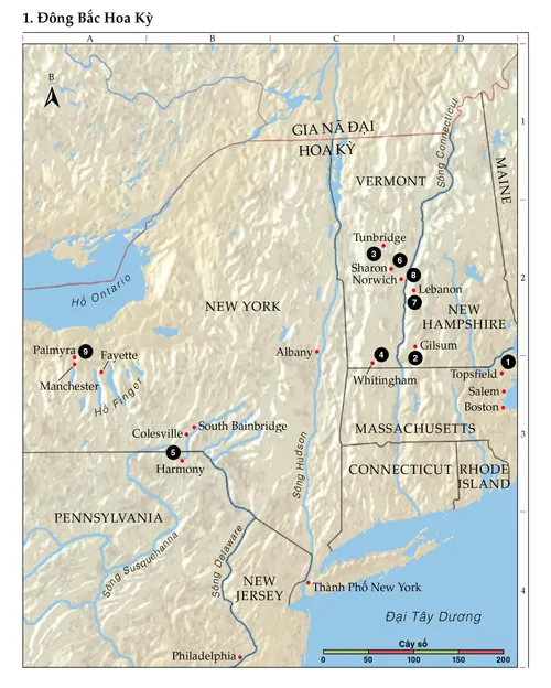 bản đồ Lịch Sử Giáo Hội 1