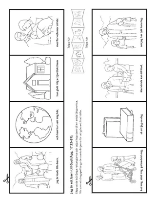 aktivitetssida: Jag är Guds lilla barn