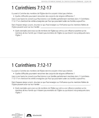 document à distribuer