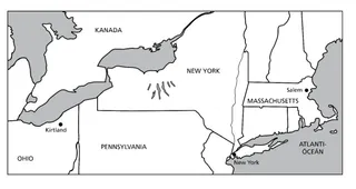map, northeastern U.S.