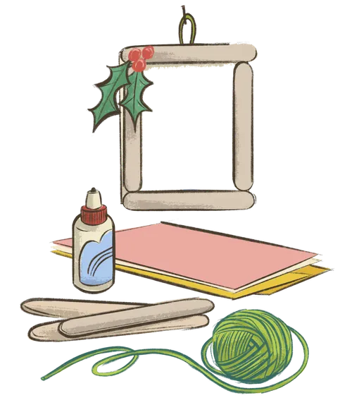 Materialer til at lave pynt