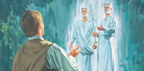 Heavenly Father and Jesus Christ appearing to Joseph Smith