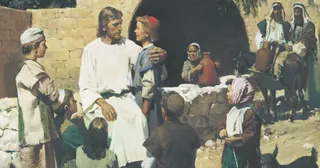Christ and the Children, by Harry Anderson