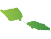 map of Samoa