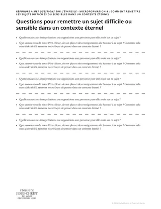 exemplaire de l’instructeur