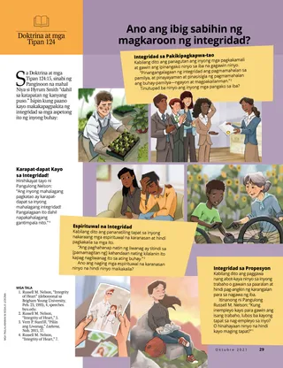 article on integrity