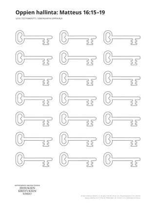 Doctrinal Mastery - Matthew