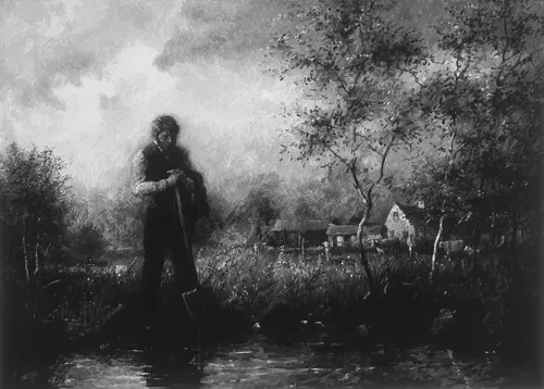 Wilford Woodruff praying