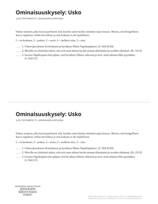 Attribute Activity Card