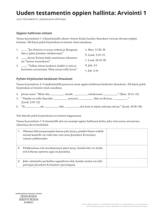 New Testament Seminary Teacher Manual - 2023