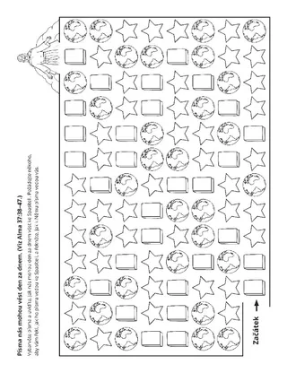 stránka s činnostmi: Písma nás přivádějí blíže ke Kristu