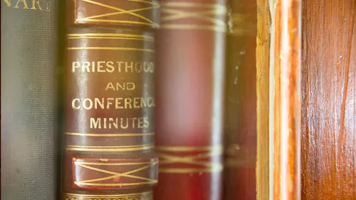 Books of Church meeting minutes