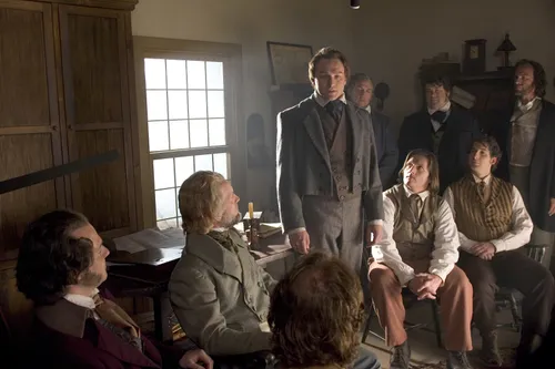 Photographs taken during the filming of "Joseph Smith; Prophet of the Restoration".