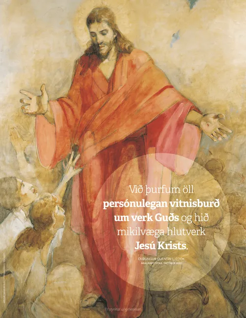 Tilvitnun Cooks á veggspjaldi