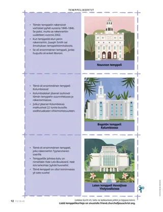 PDF-sivu, jossa on kolme temppelikorttia