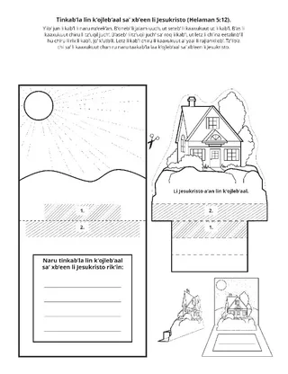 perel re kok’ k’anjel: tinkab’la lin k’ojleb’aal sa’ xb’een li Jesukristo