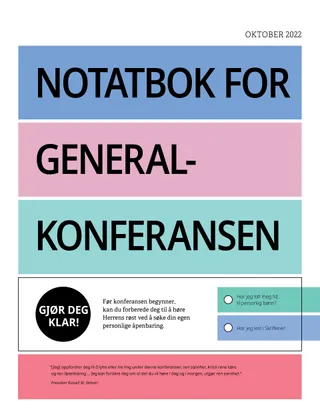 Notatbok for generalkonferansen