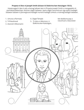 panid ti aktibidad: Maysa a propeta ti Dios ni Joseph Smith