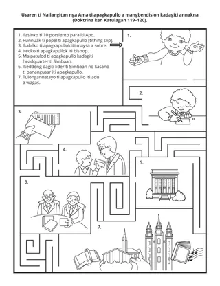 panid ti aktibidad para kadagiti ubbing