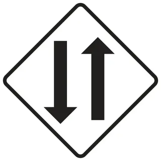 two-way sign
