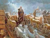 animals boarding the Ark