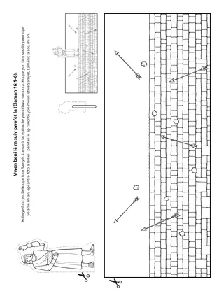 paj aktivite: Mwen ka suiv pwofèt la.