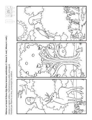 radošā lappusīte: Ādama un Ievas Krišana bija Dieva ieceres sastāvdaļa