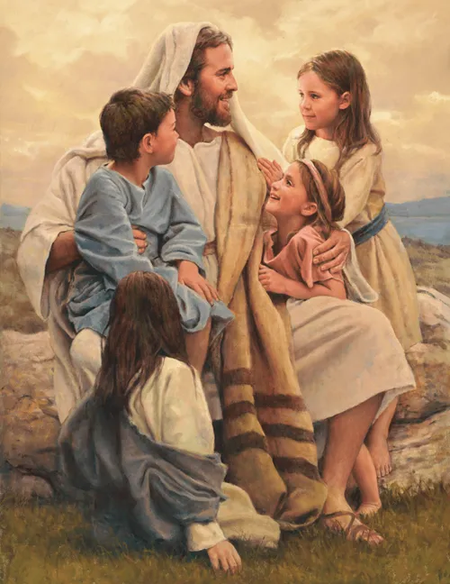 Jesus Christ with children